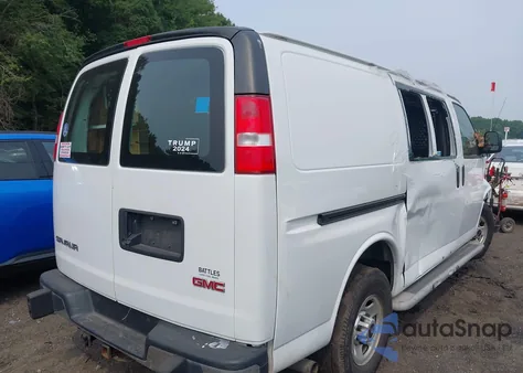 2019 GMC Savana Work Van from USA, damaged, VIN 1GTW7AFG5K1294931